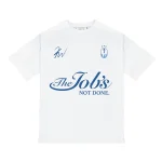 Koszulka Trapstar X Kid Wild Jobs Not Done w kolorze białym