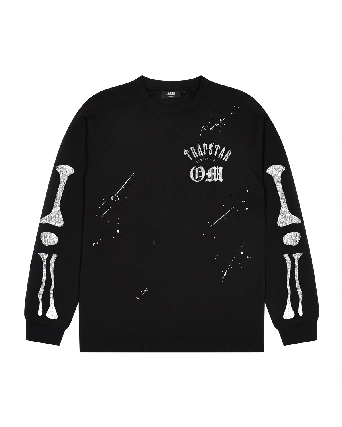 Trapstar X Octavious Marks Sleeve Retro Football Sweatshirt Bluza piłkarska retro Trapstar X Octavious Marks Sleeve