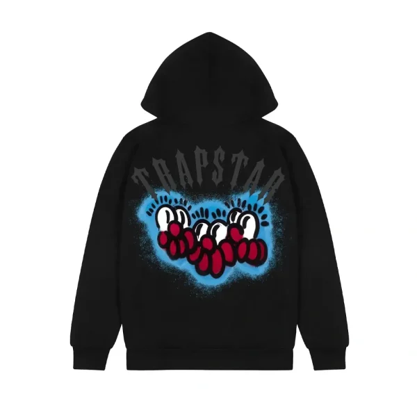 Bluza z kapturem Trapstar X Slawn Black-1