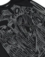 Bluza Trapstar X Sławn Czarny Wafel-1