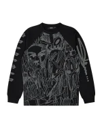 Bluza Trapstar X Sławn Czarny Wafel