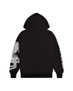 Bluza z kapturem Trapstar x Ed Hardy Black Script-1