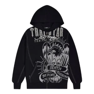Bluza z kapturem Trapstar x Ed Hardy DBD