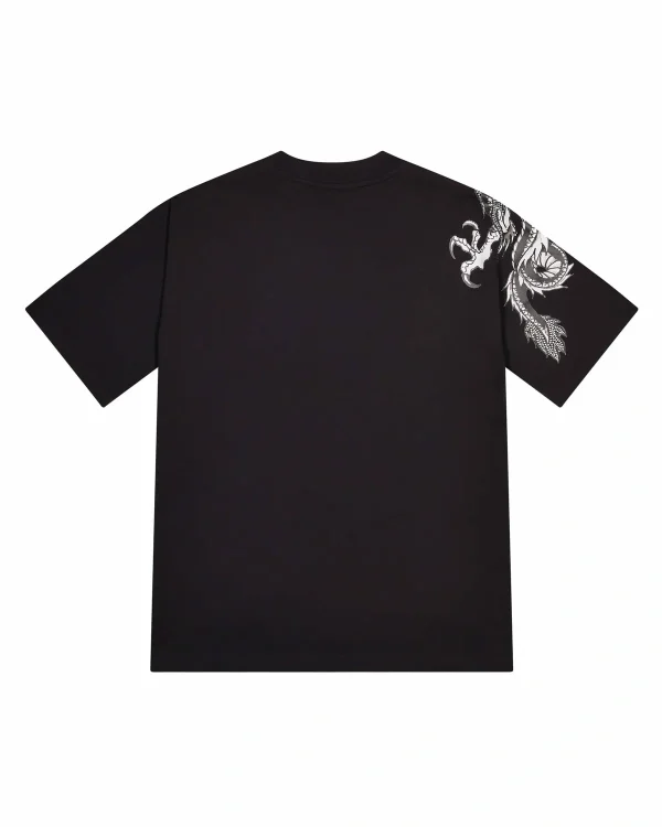 Koszulka Trapstar x Ed Hardy Dragon Diamanté Tee-1