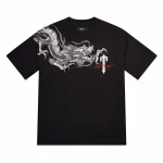 Koszulka Trapstar x Ed Hardy Dragon Diamanté