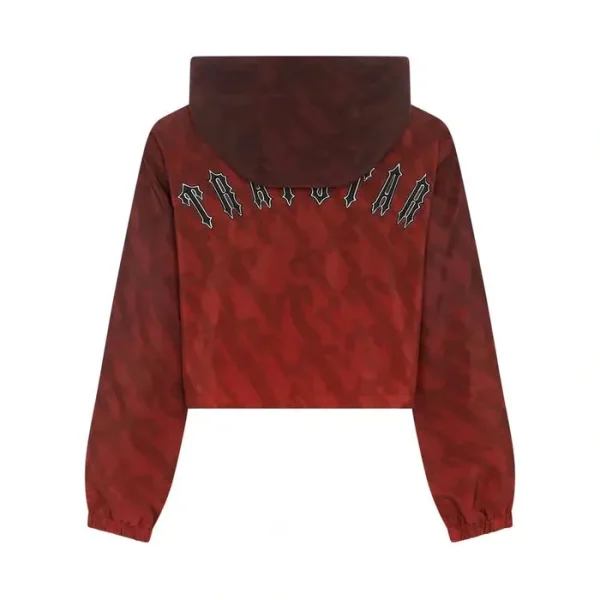 Damska wiatrówka TRAPSTAR IRONGATE T - Burgundowa-1