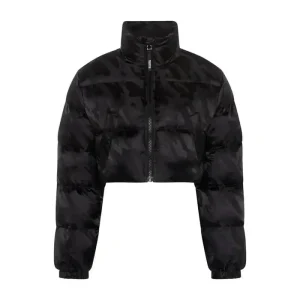 Damska kurtka puchowa Trapstar T Jacquard - CZARNA