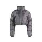 Damska kurtka puchowa Trapstar T Jacquard - SZARA