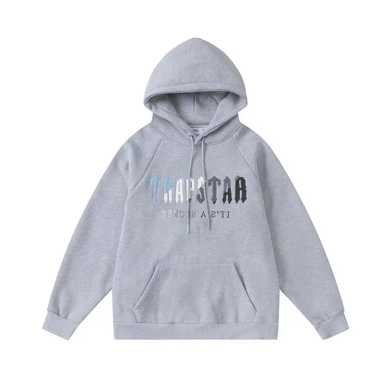 its-a-secret-blue-gray-logo-gray-trapstar-hoodie its-a-secret-blue-gray-logo-gray-trapstar-hoodie