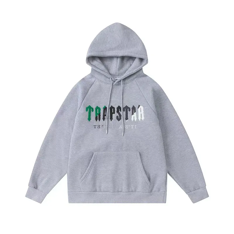 its-a-secret-green-gray-logo-gray-trapstar-hoodie its-a-secret-green-gray-logo-gray-trapstar-hoodie