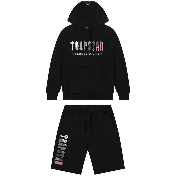 trapstar-decoded-hooded-short-set-black-pink trapstar-decoded-hooded-short-set-black-pink