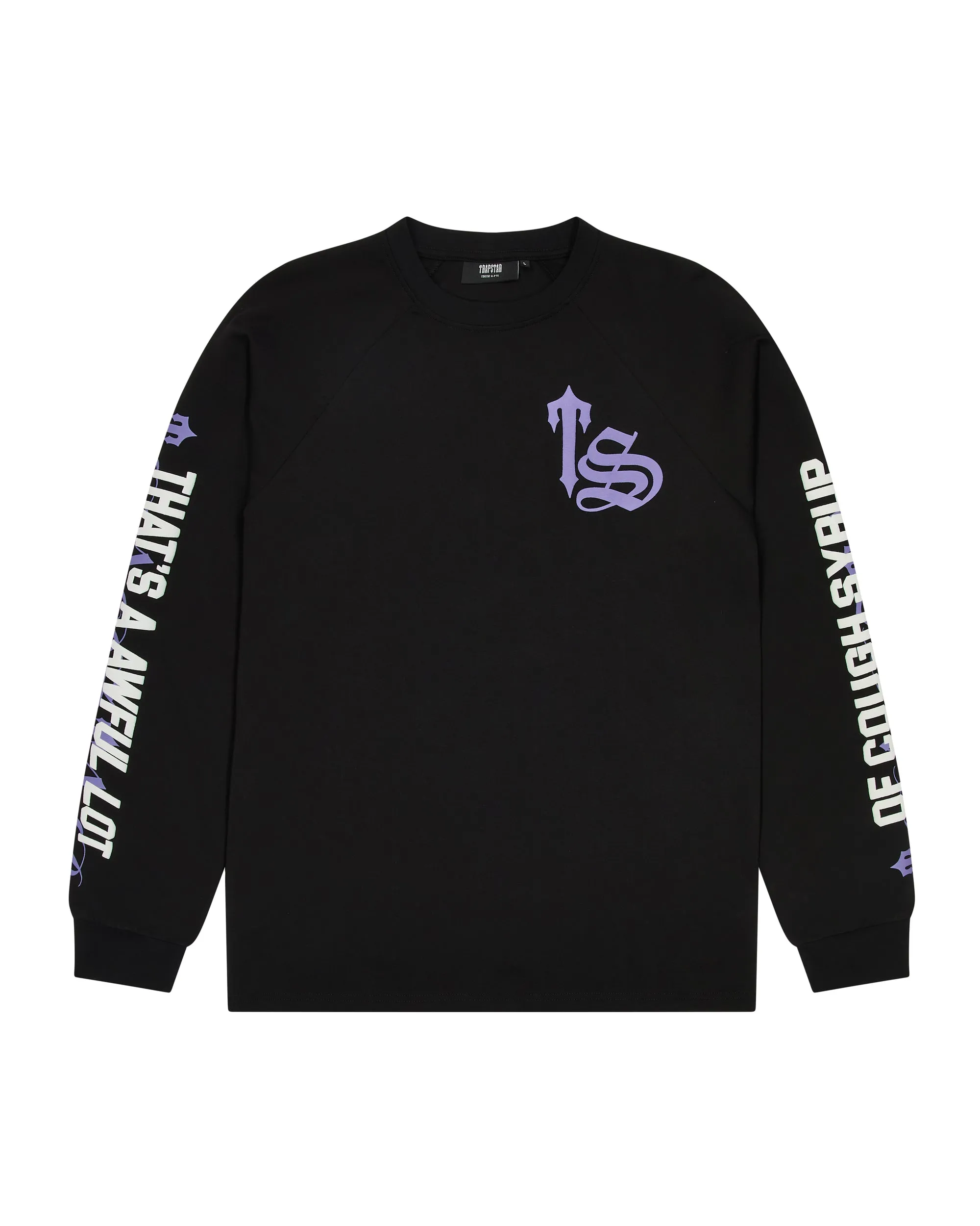 trapstar-x-cough-syrup-waffle-ls-white-sweatshirt trapstar-x-cough-syrup-waffle-ls-white-sweatshirt